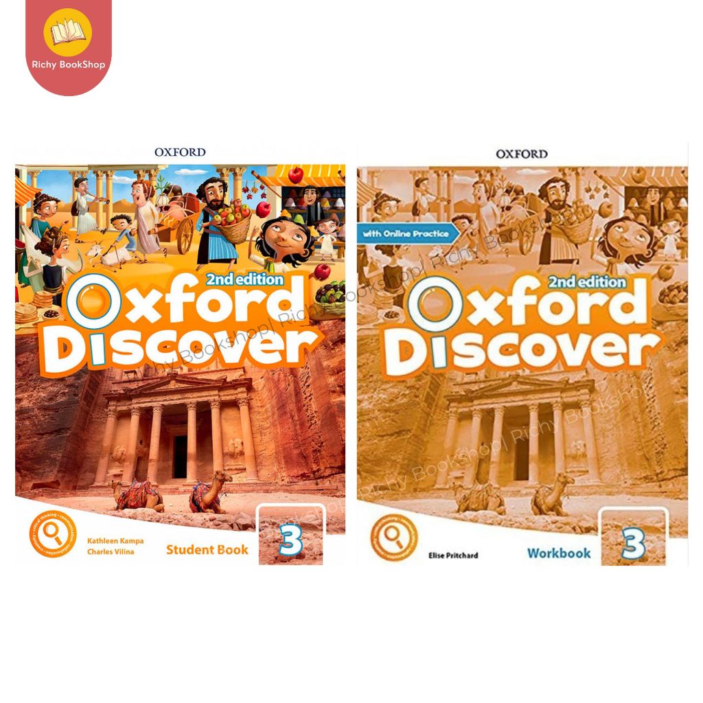 Sách Oxford Discover 2nd edition Level 1,2,3,4,5,6 - bộ 2 cuốn kèm file nghe