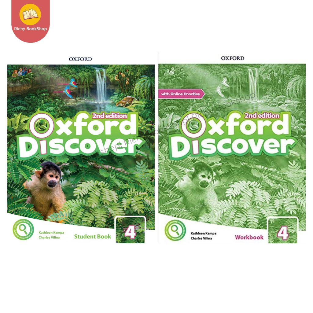 Sách Oxford Discover 2nd edition Level 1,2,3,4,5,6 - bộ 2 cuốn kèm file nghe