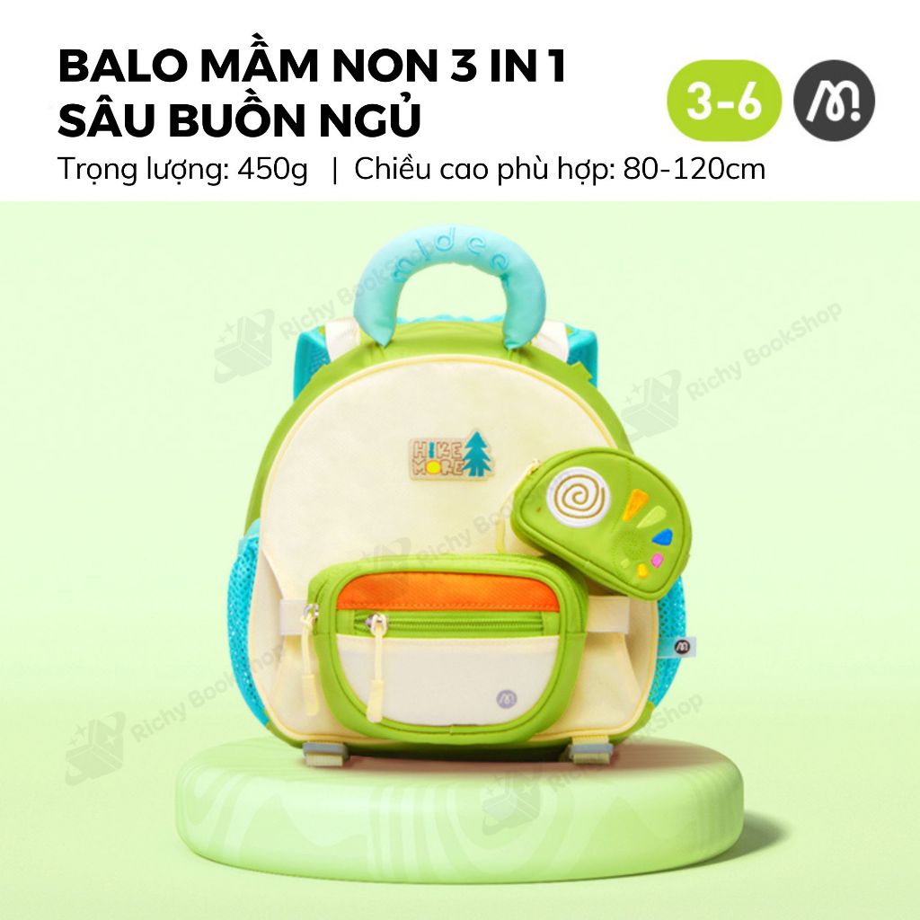 Balo Mầm Non Mideer Outing Kids Backpack – Đồng Hành Cùng Bé Trong Mọi Hành Trình