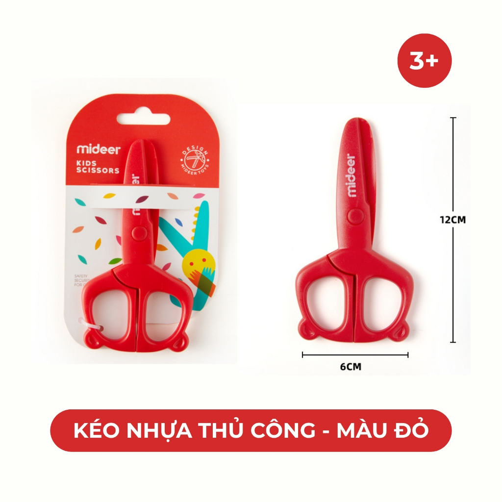 Kéo Cắt Thủ Công An Toàn Cho Bé - Mideer Kids Scissors