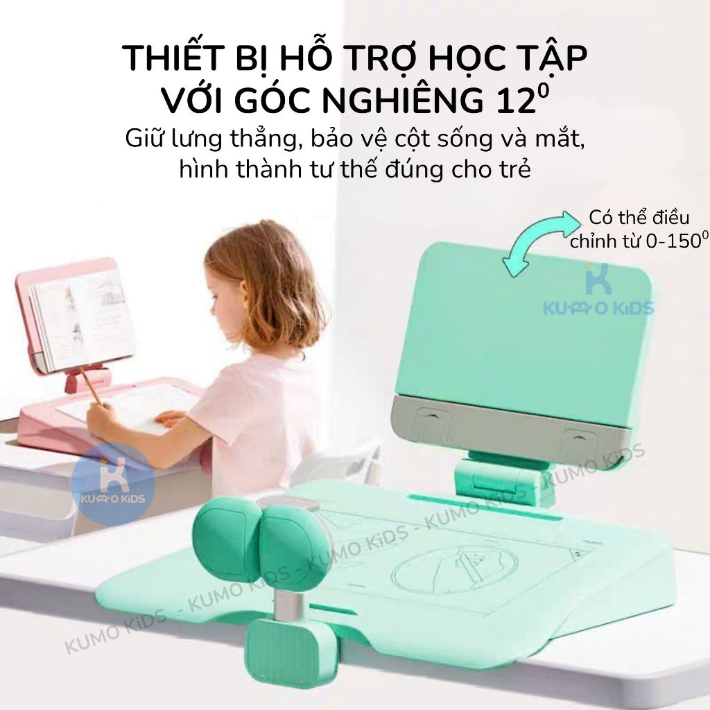 Giá đỡ chỉnh tư thế ngồi học Mideer kèm giá đỡ ngực chống gù, chống cận cho trẻ em Sit Right 12°