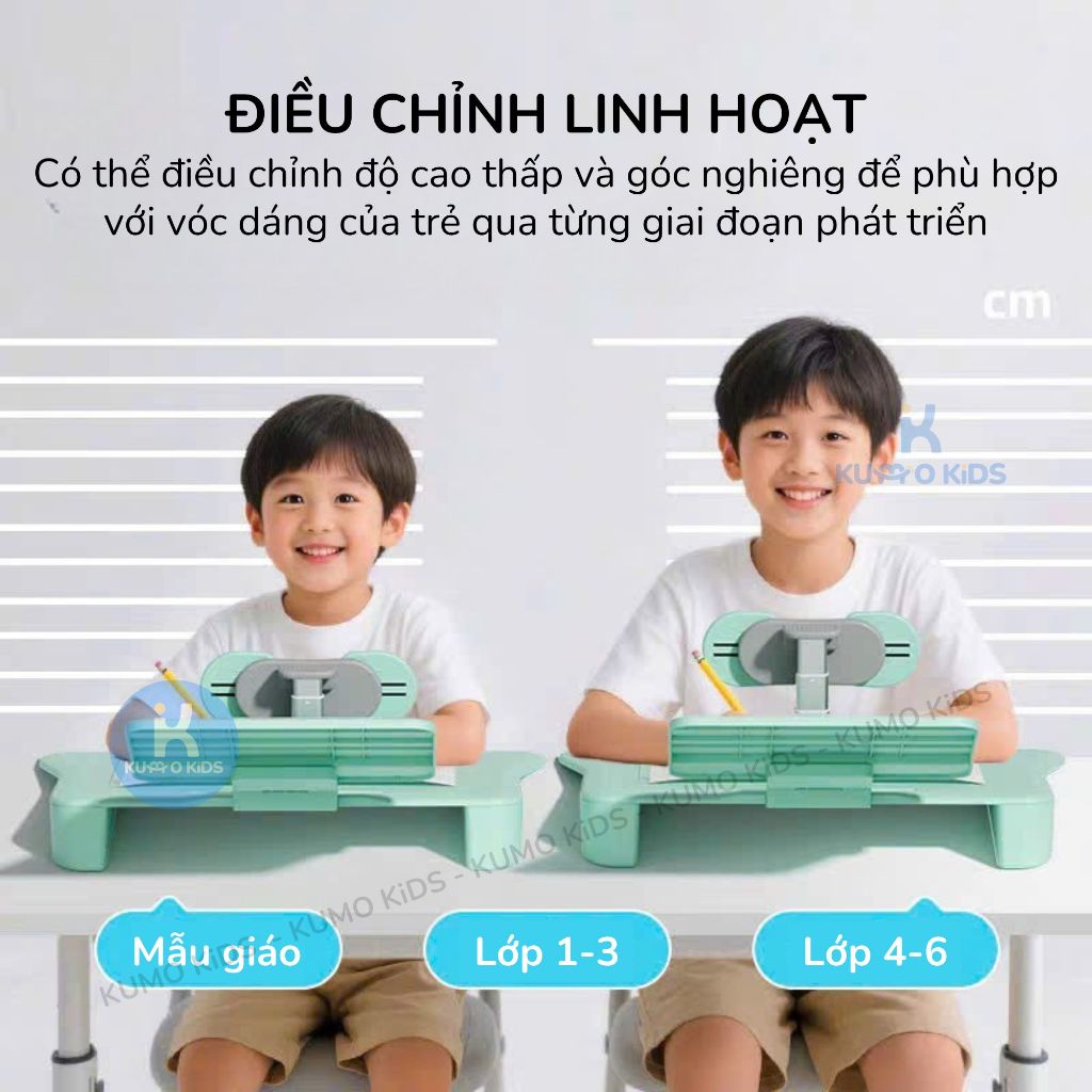 Giá đỡ chỉnh tư thế ngồi học Mideer kèm giá đỡ ngực chống gù, chống cận cho trẻ em Sit Right 12°