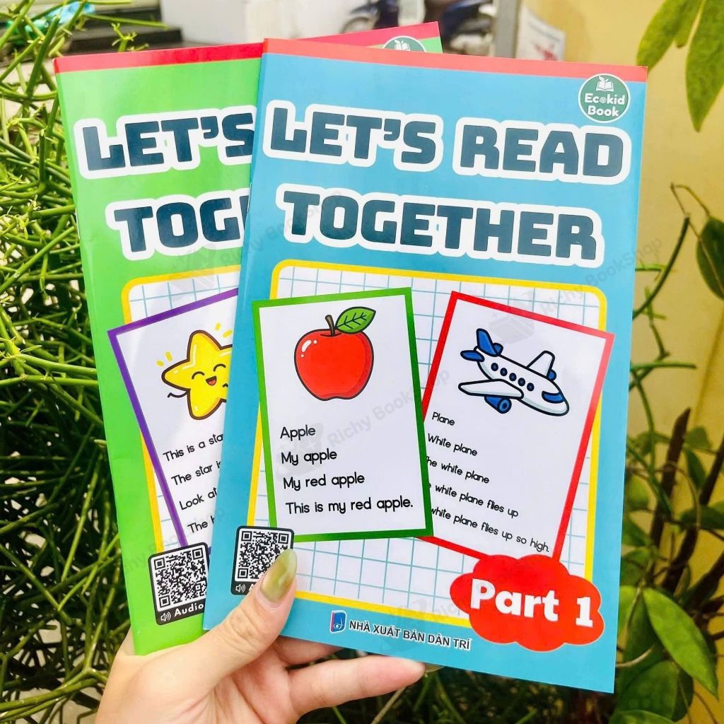 Sách - Let's Read Together - bộ 2 cuốn luyện đọc Tiếng Anh cho bé
