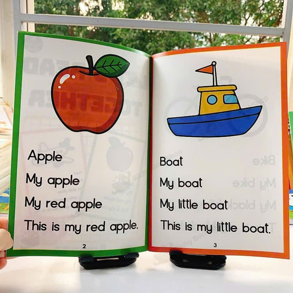 Sách - Let's Read Together - bộ 2 cuốn luyện đọc Tiếng Anh cho bé