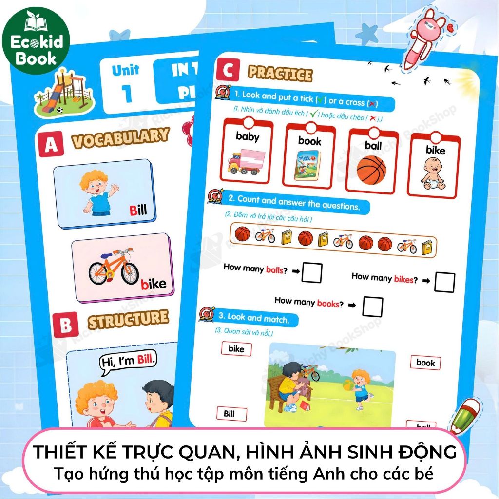 Sách - Tăng Tốc Tiếng Anh Lớp 1 - Bài tập bổ trợ theo chương trình Global Success