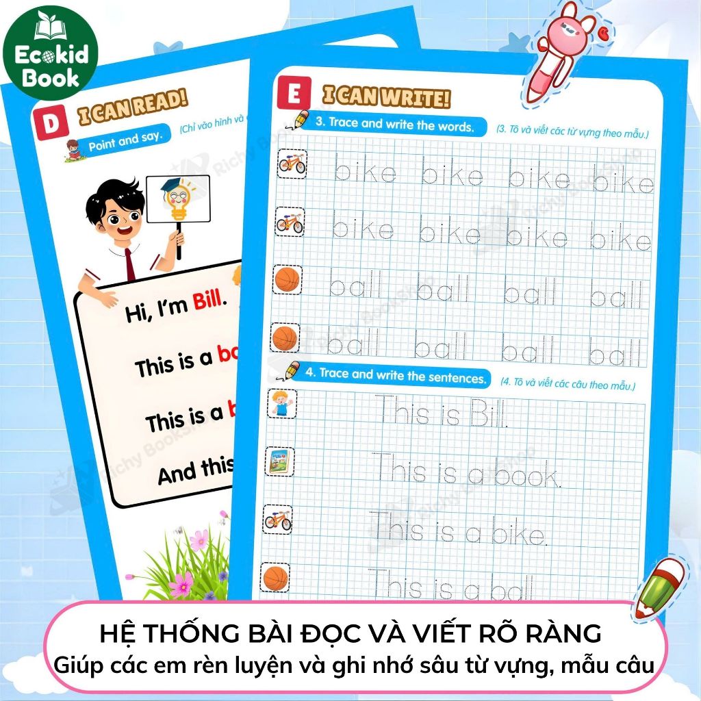 Sách - Tăng Tốc Tiếng Anh Lớp 1 - Bài tập bổ trợ theo chương trình Global Success