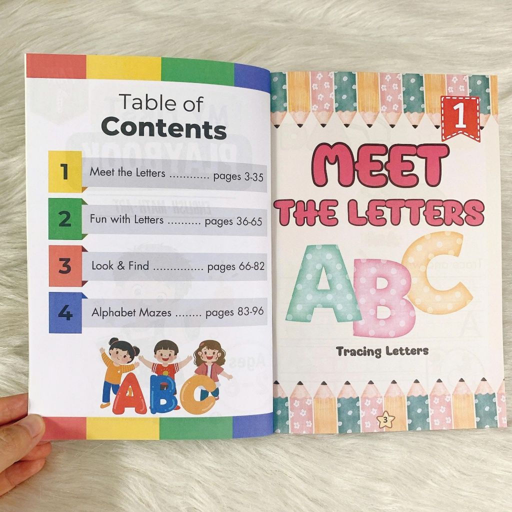 Sách - Bộ 2 cuốn Tư duy Tiền Tiểu Học MY FIRST PLAYBOOK part 1 + part 2