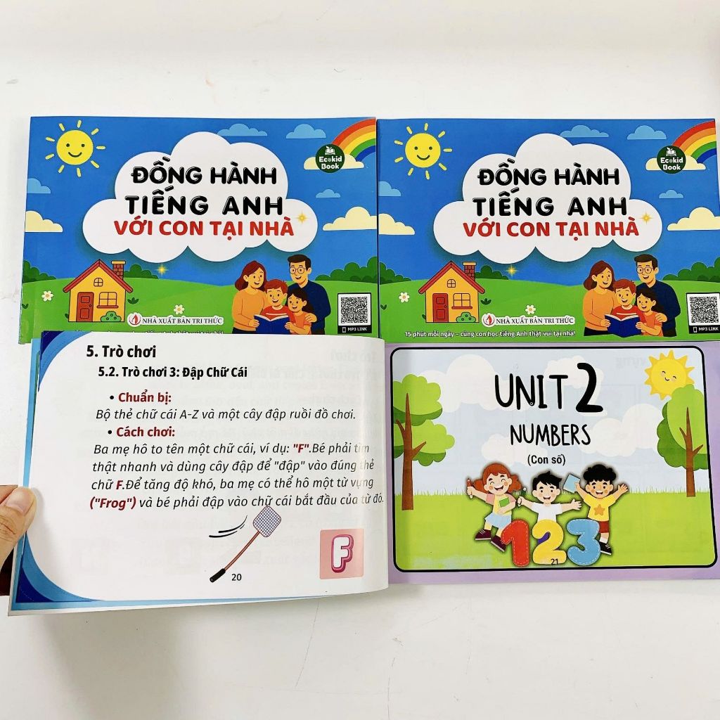 Sách - Đồng Hành Tiếng Anh với con tại nhà - Tặng file nghe