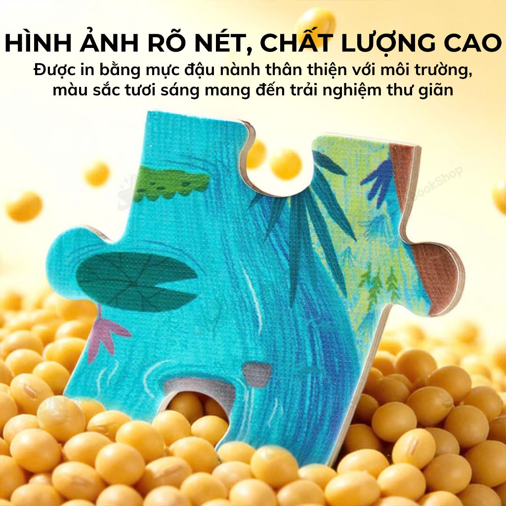 Ghép Hình Cho Bé 150 Mảnh Mideer Round Puzzle Đồ Chơi Trí Tuệ Puzzle Hình Tròn 5 Tuổi+