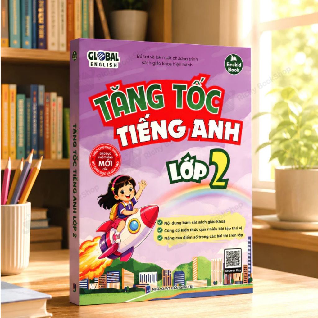 Sách - Tăng Tốc Tiếng Anh Lớp 2 - Bài tập bổ trợ theo chương trình Global Success