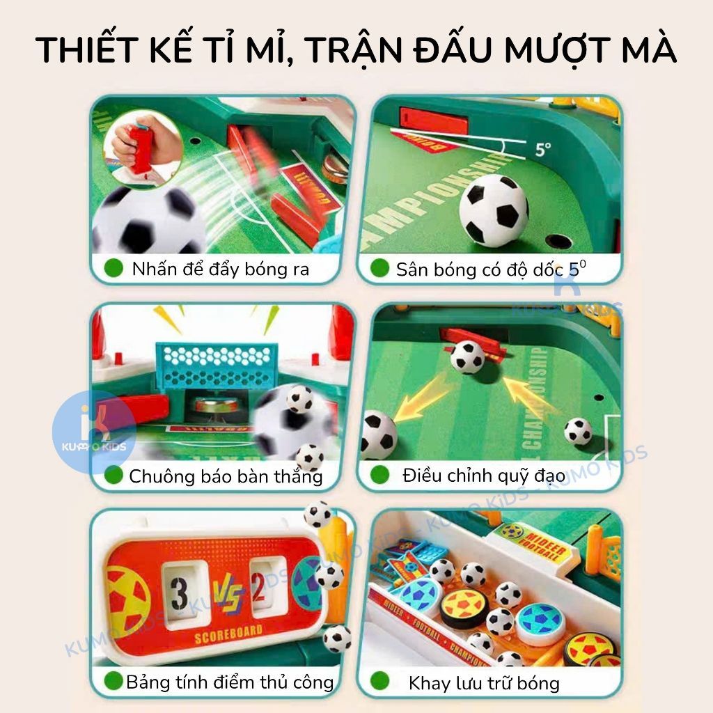 Sân Bóng Đá Mini 2 Trong 1 Mideer, Bàn Bóng Đá Đối Kháng Pinball Trò Chơi 2 Người Cho Bé 3 Tuổi+