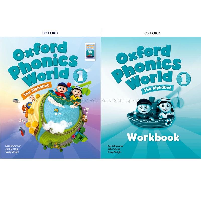 Oxford Phonics World: Bộ Sách Tiếng Anh Luyện Phát Âm Chuẩn Dành Cho Bé 3+ Tuổi