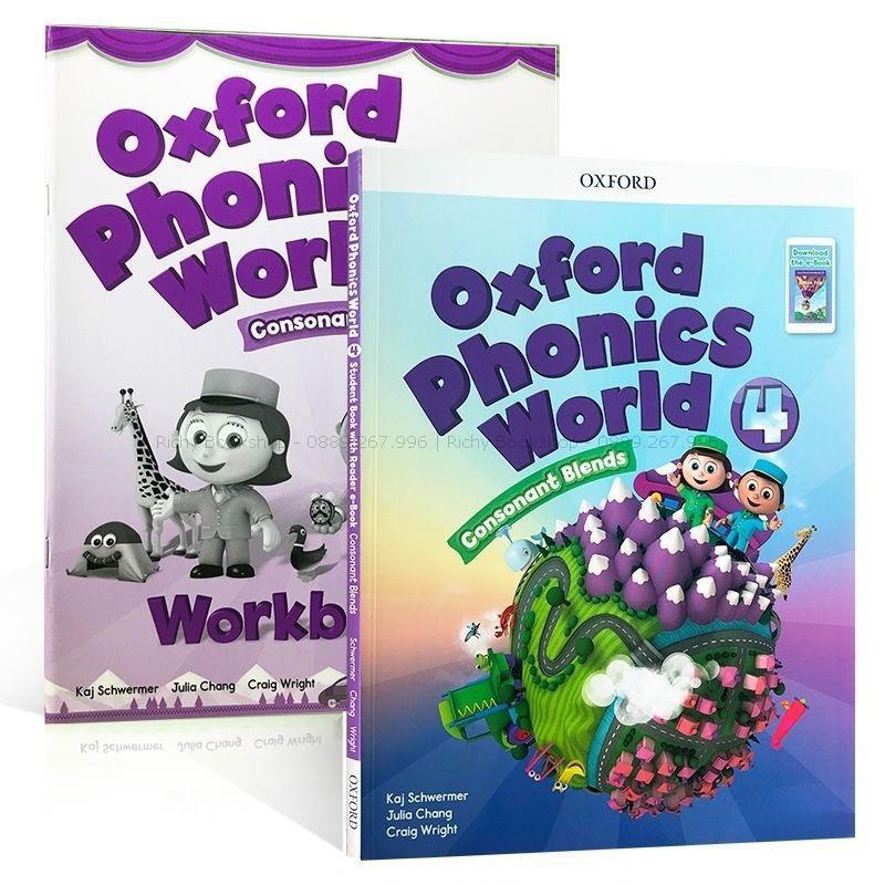 Oxford Phonics World: Bộ Sách Tiếng Anh Luyện Phát Âm Chuẩn Dành Cho Bé 3+ Tuổi