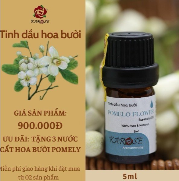 Tinh Dầu Hoa Bưởi Karose