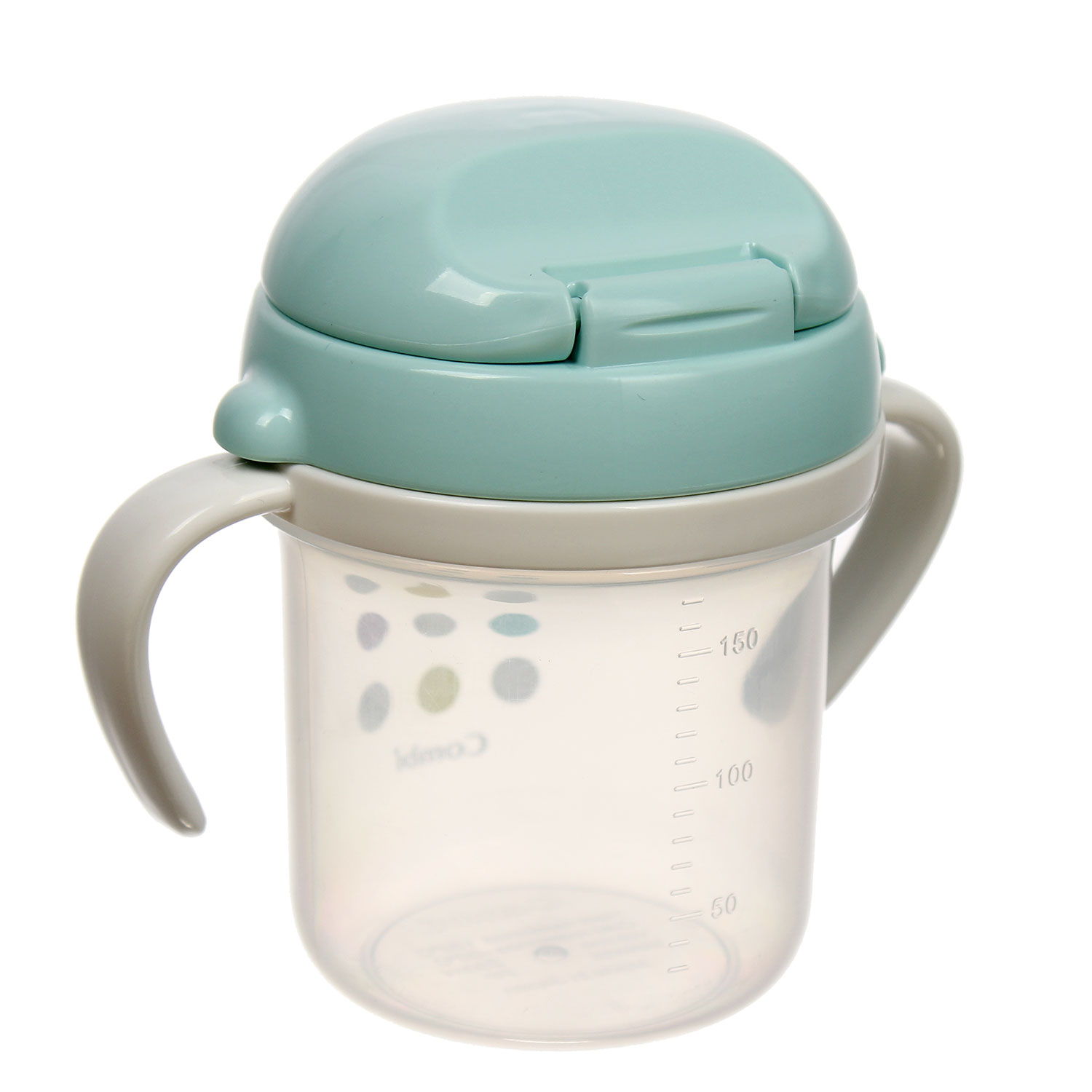 Bình tập uống nước chấm bi bước 3 Combi