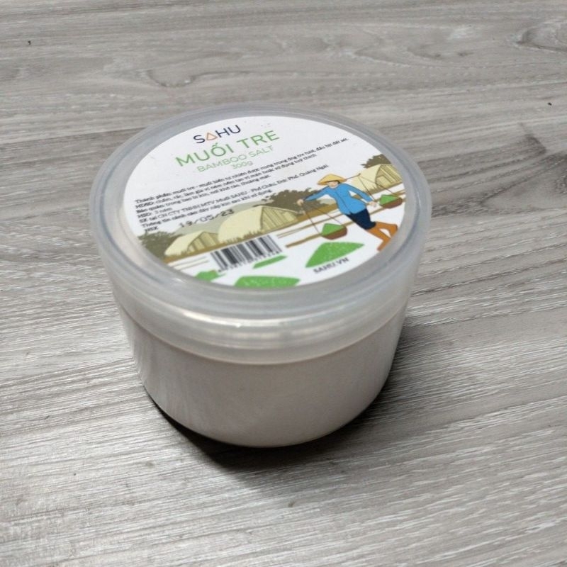 MUỐI TRE SAHU MẶN DỊU NGỌT HẬU 1kg / 300g
