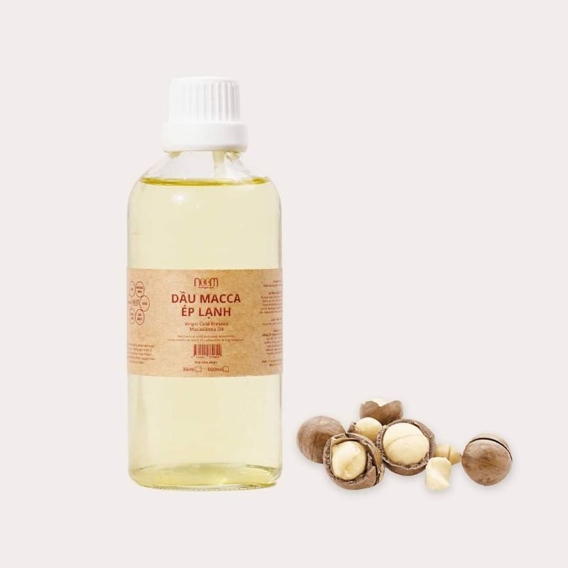 Dầu hạt Macca ép lạnh Noom ( tặng vòi bóp cho 30ml chai triết cho 100ml)