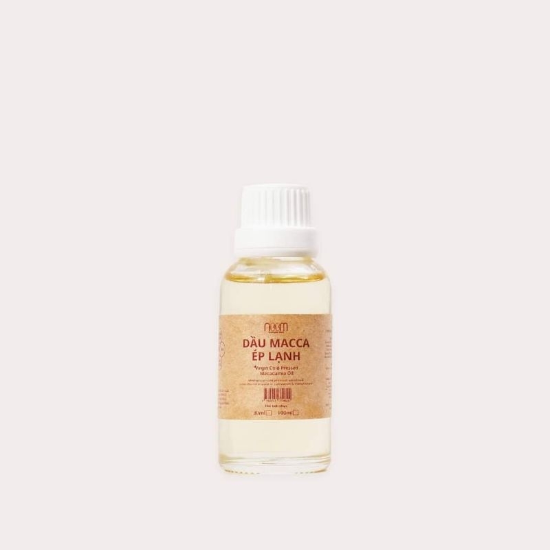 Dầu hạt Macca ép lạnh Noom ( tặng vòi bóp cho 30ml chai triết cho 100ml)