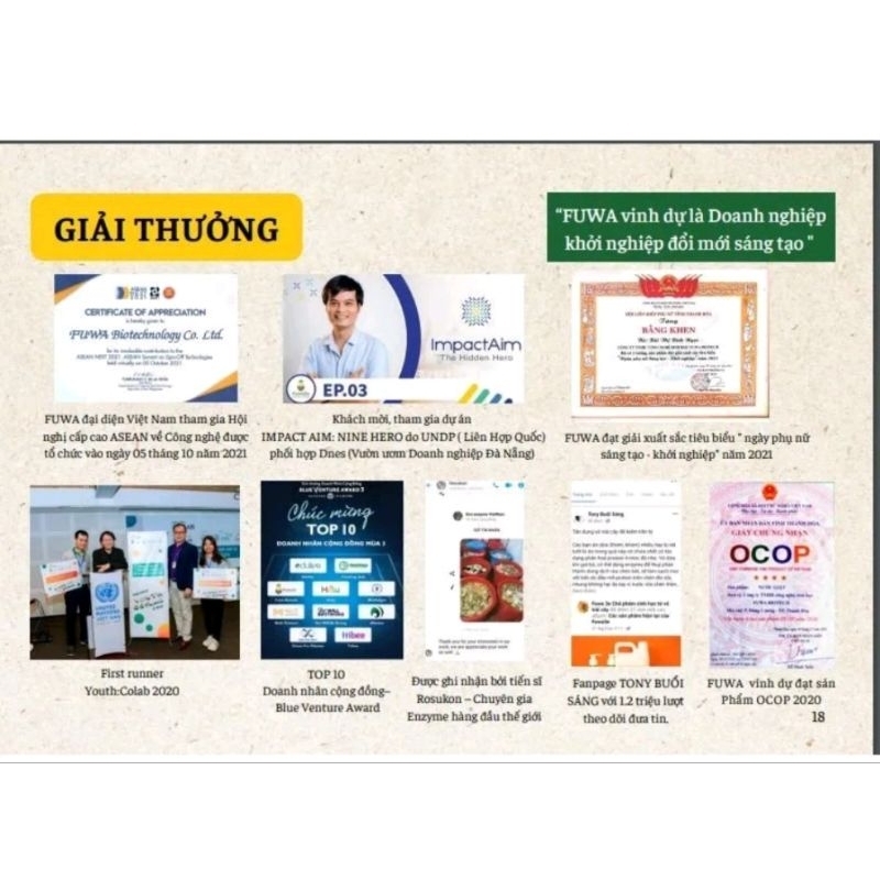 Nước làm bóng fuwa3e 500ml dùng cho mày rửa bát 100% tự nhiên