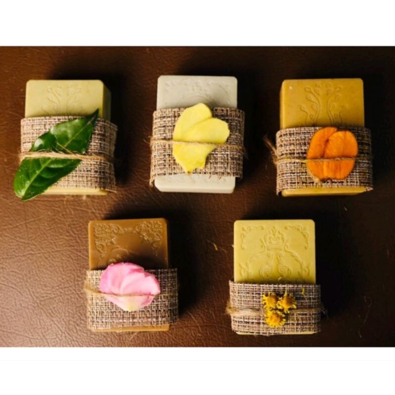 combo 5 bánh sáp tắm hữu cơ  karose, mềm mịn siêu thích