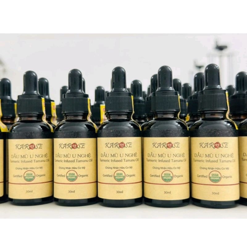 Dầu Mù U Ngâm Nghệ Karose lọ 30ml