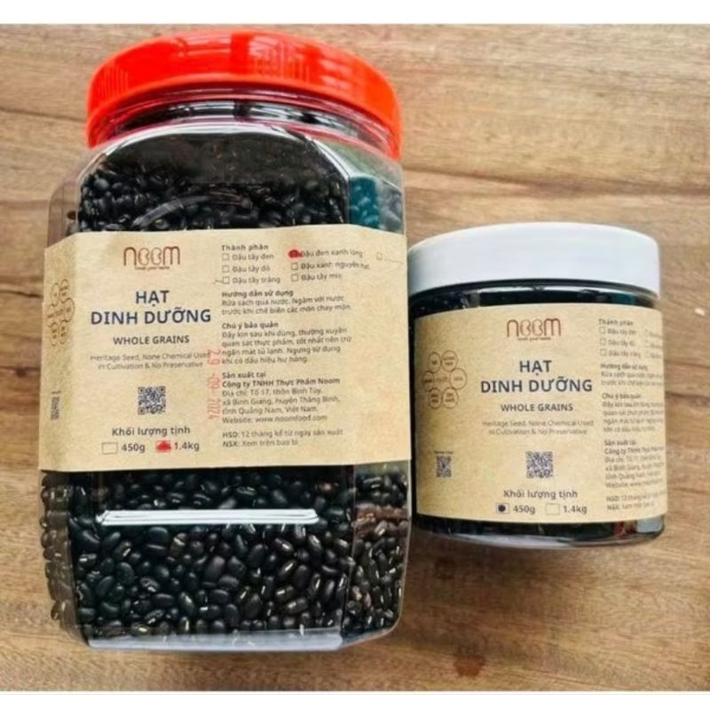 Đậu đen xanh lòng Noom 1.4 kg