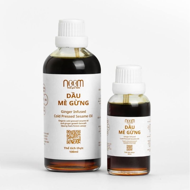 Dầu Mè Gừng / Dầu Mè Nghệ / Dầu Mè Đương Quy