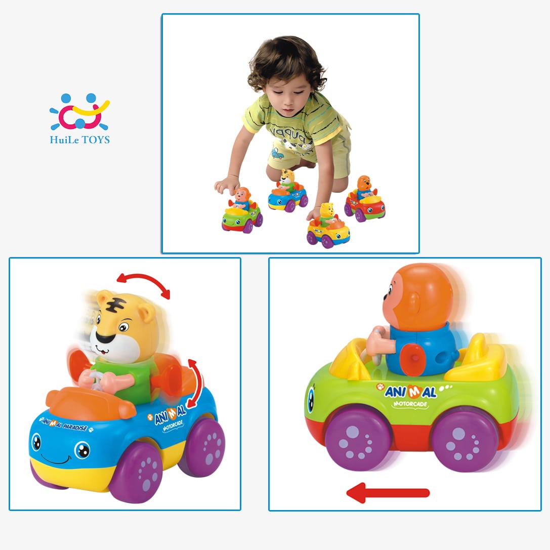 Xe đẩy đà hình thú Huile Toys HL.356B