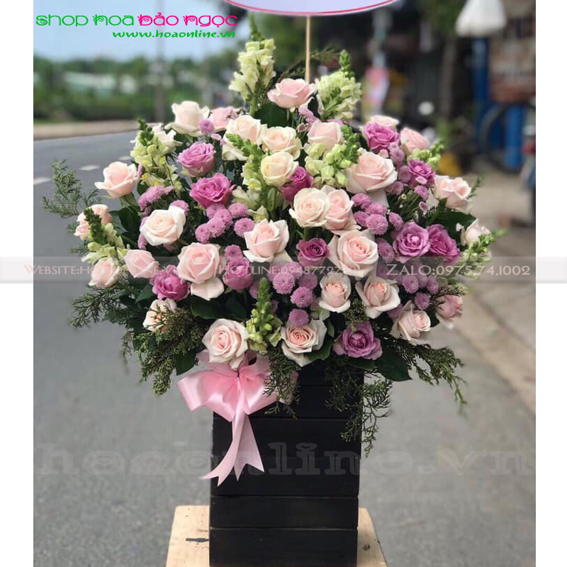 Giỏ hoa ngày lễ tặng VIP BN-G351