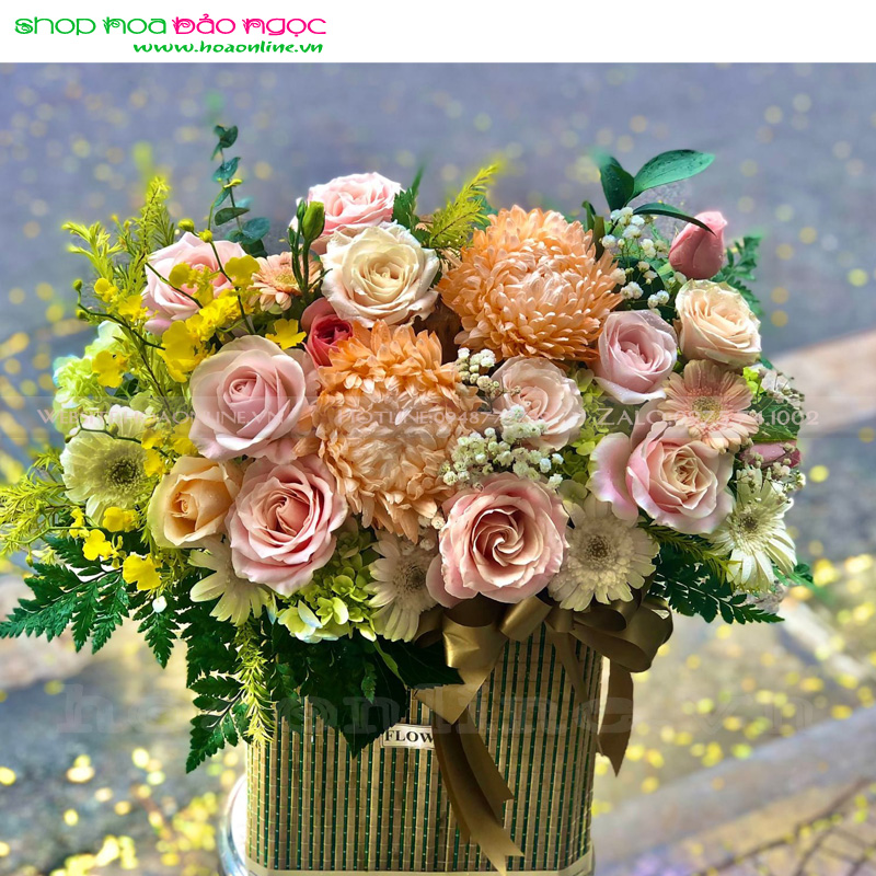 Giỏ hoa tặng mẹ BN-G121
