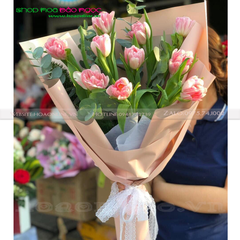 Bó hoa Tulip đẹp BN-B0216