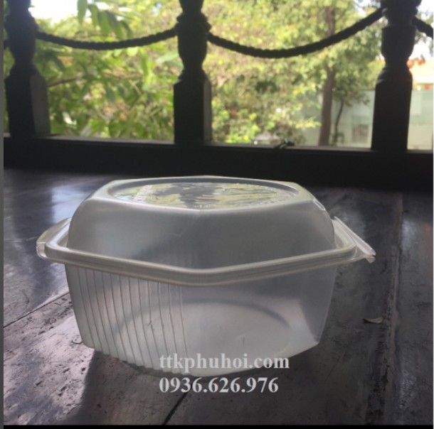 HỘP NHỰA ĐỰNG BÚN THỊT NƯỚNG,SALAD, CHÂN GÀ