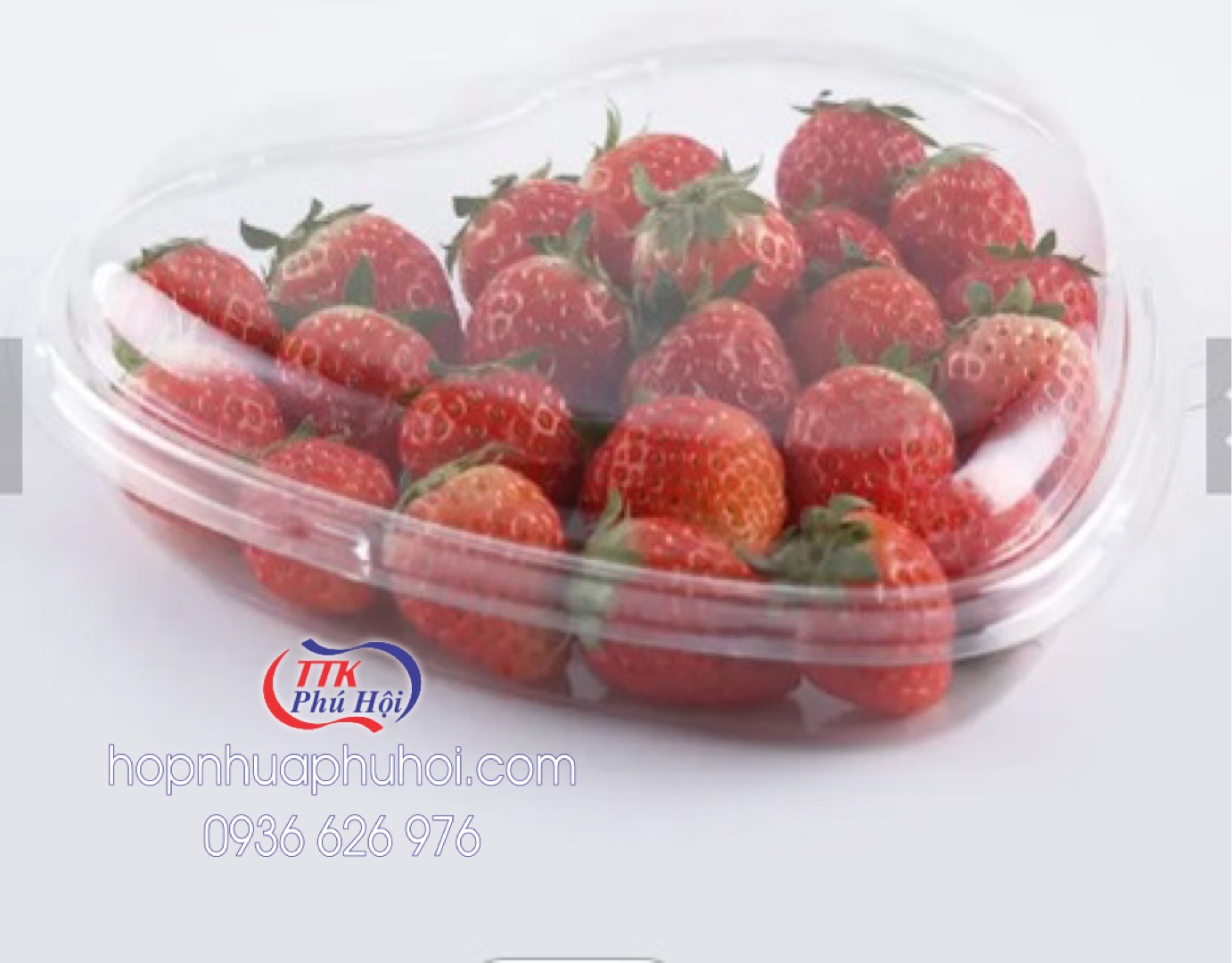 UU ĐIỂM CỦA HỘP NHỰA ĐỰNG DÂU HÌNH TRÁI TIM