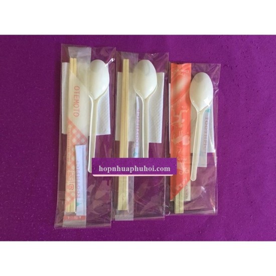 Đũa – Muỗng – Nĩa Nhựa Cao Cấp | Hộp Nhựa Phú Hội