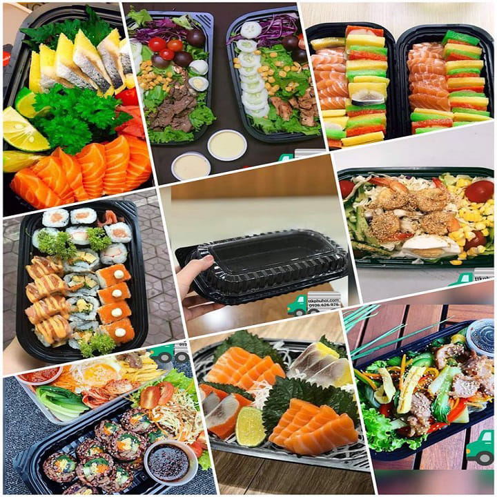 Hộp nhựa đựng cơm 1 ngăn giá rẻ