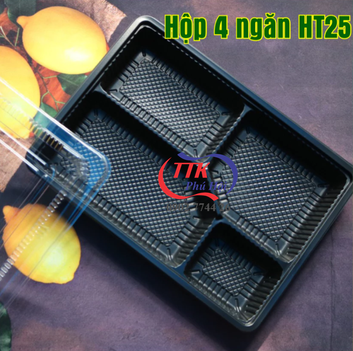 Hộp cơm 4 ngăn HT25