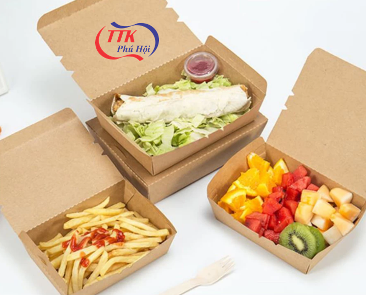 Hộp giấy đựng thực phẩm ở TP Rạch Giá, TP Hà Tiên (Kiên Giang), TP Sóc Trăng, TP Bạc Liêu, TP Cà Mau