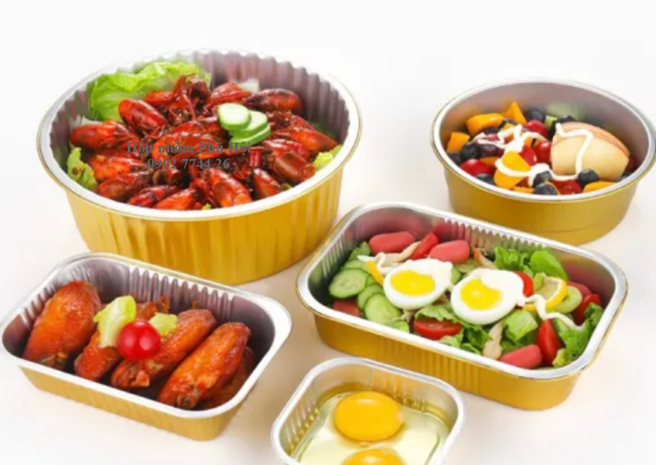 Hộp nhôm, khay nhôm cung cấp cho Campuchia, Lào, Thái Lan