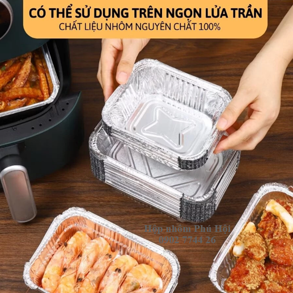 Hộp nhôm, khay nhôm tại quận Thủ Đức, quận Bình Tân, quận Bình Thạnh TP HCM