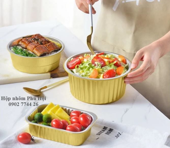 Hộp nhôm, khay nhôm tại TP Bắc Ninh, TP Việt Trì (Phú Thọ), TP Thái Nguyên, TP Hưng Yên