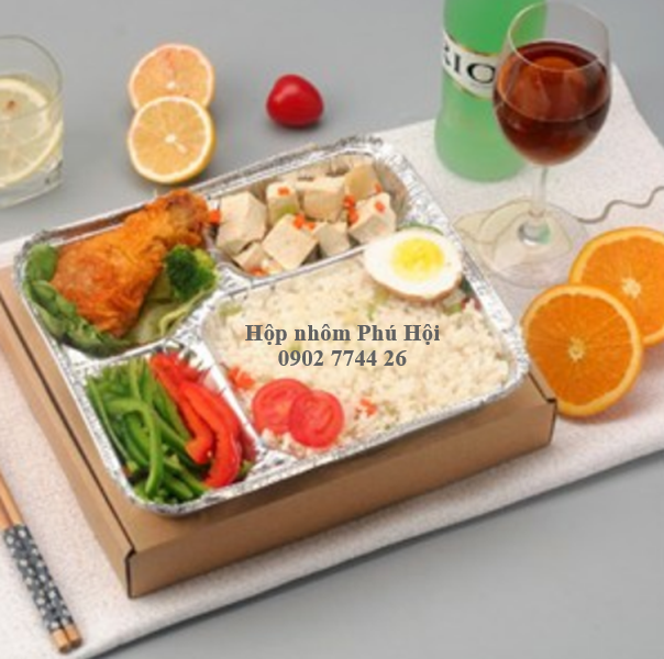 Hộp nhôm, khay nhôm tại TP Quảng Ngãi, TP Quy Nhơn (Bình Định)