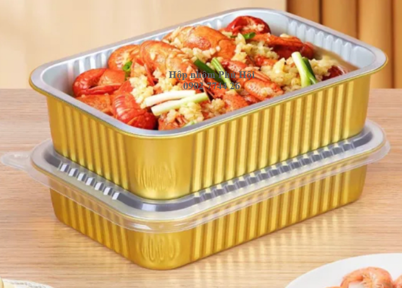Hộp nhôm, khay nhôm tại TP Sóc Trăng, TP Bạc Liêu, TP Cà Mau
