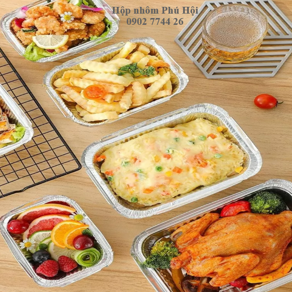 Hộp nhôm, khay nhôm tại TP Thủ Dầu Một, TP Dĩ An, TP Thuận An
