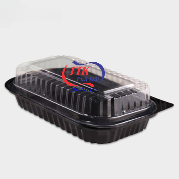 Hộp nhựa 1 ngăn đựng cơm JB17