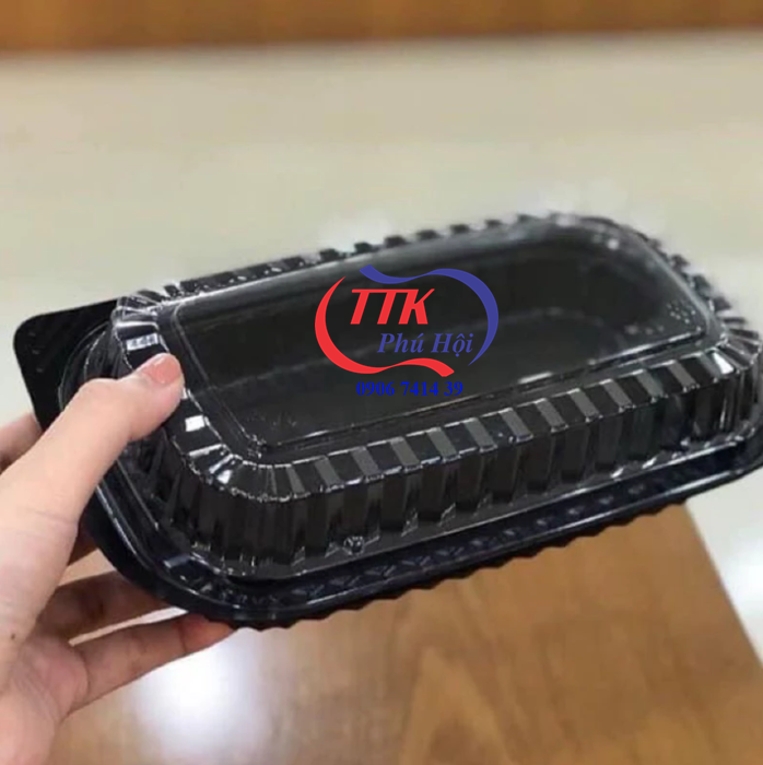 Hộp nhựa đựng thực phẩm 1 ngăn HT17