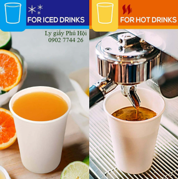 Ly giấy, cốc giấy tại TP Hạ Long, TP Cẩm Phả, TP Uông Bí, TP Móng Cái (Quảng Ninh)