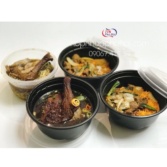 TÔ NHỰA ĐỰNG BÚN PHỞ DÙNG 1 LẦN