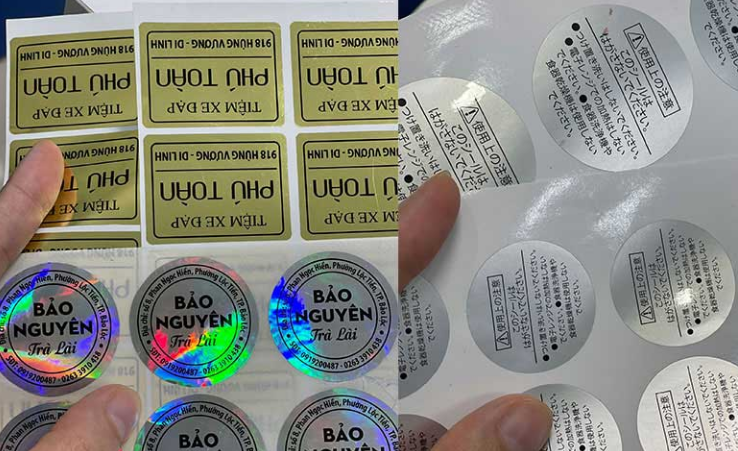 Địa chỉ in decal xi bạc, decal 7 màu giá rẻ Tp. HCM