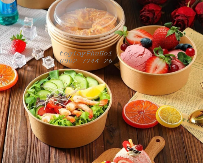 Tô Giấy Đựng Thực Phẩm