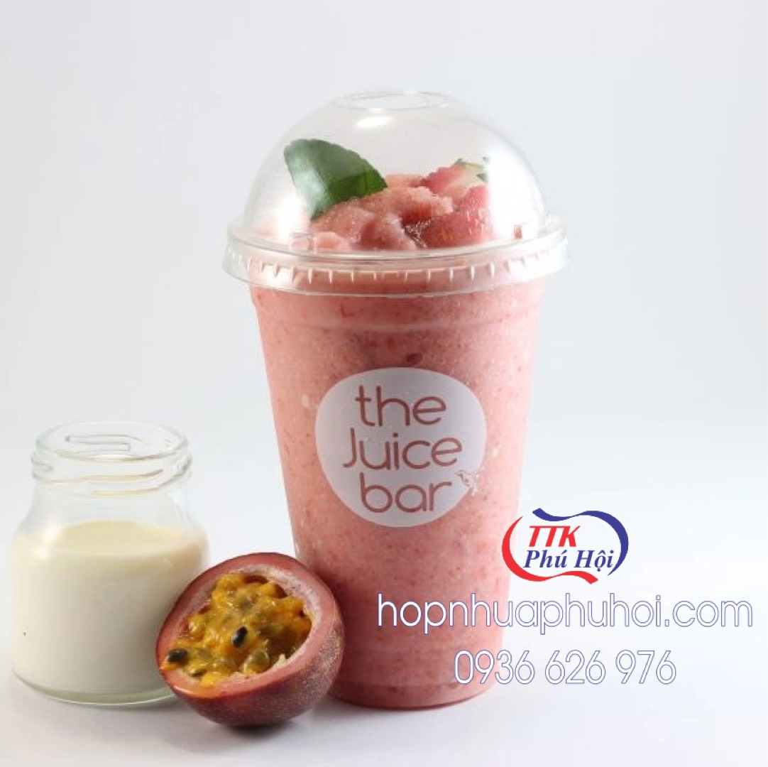 In ly nhựa 500ml đựng trà sữa